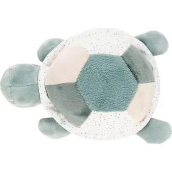 plyšák NATTOU Hračka plyšová želva Lapidou 4 aktivity 19 cm Green