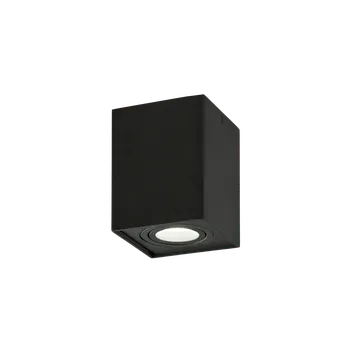 ACB Iluminacion Stropní bodové LED svítidlo CARRE, ⌀ 96 mm, 1xGU10 8W Barva: Černá