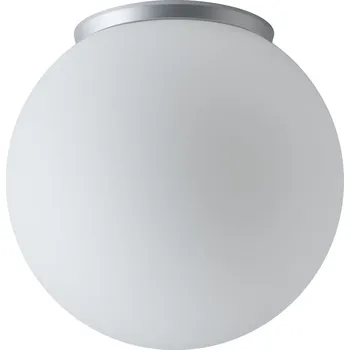 Osmont 44986 Styx 2, kulaté svítidlo z triplexového skla se stříbrnou základnou, 1x40W E27, prům. 25cm, IP65