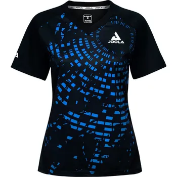 Dámské tričko Dámské tričko Joola Lady Shirt Centrela Black/Blue S