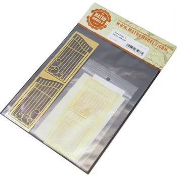 Plastikový model Matho Models 1/35 Metal Fence A - big set with gate