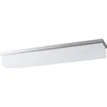 Osmont Sylvia D2, nástěnné svítidlo nad zrcadlo do koupelny s dekorativním límcem broušená nerez, LED 18W 3000K, IP44, délka 62cm