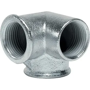 Vodovodní potrubí GEBO Platinum 221 Dvojité koleno F/F/F 1/2'', 221-04V