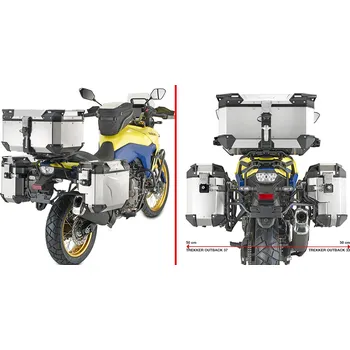Zavazadlo na motocykl V-Strom 800 DE/SE 23-25 boční nosiče PLOS3125CAM