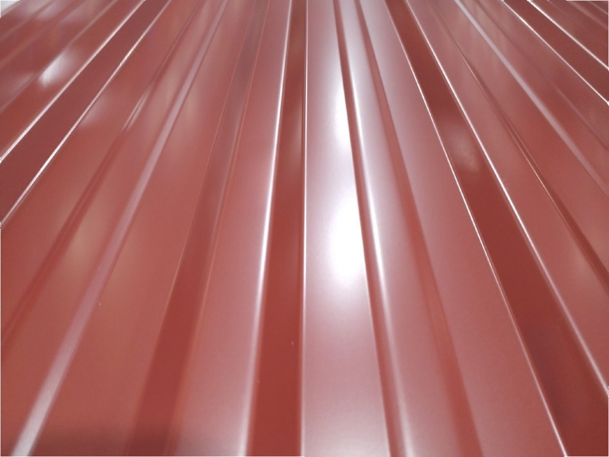 Gutta trapézový plech 2000 x 1150 mm RAL 3009