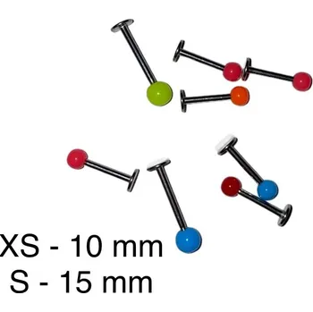 Řetízek Body piercing Varianta H - Velikost S (15mm) Barva: limetková