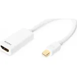 Digitus AK-340404-001-W adaptér k video kabelům 0,15 m Mini DisplayPort HDMI Bílá