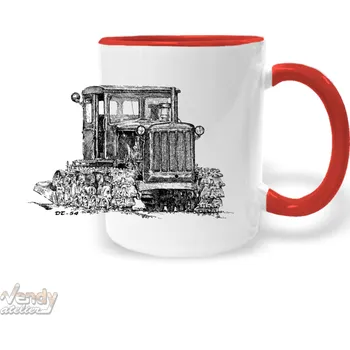 Hrnek - DT-54 Barva: Červená