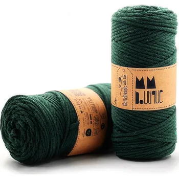 Příze MMboutique bavlněná šňůra Premium 3mm Forest green