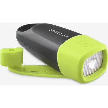 Svítilna FORCLAZ Svítilna dynamo 100 V2 15 lumenů ZELENÁ|ČERNÁ|ŽLUTÁ