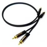 Nakamichi - HQ Premium 2RCA-2RCA OFC Audio Cable - 5 m