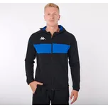 KAPPA4SOCCER DACCIOZI mikina černá/modrá XL