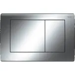 Tece PLANUS ovládací tlačítko pro dvě splachování, ocel, lesklý chrom
