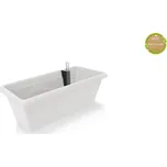 PLASTKON Samozavlažovací truhlík Extra Line SMART, délka 40cm Barva: Bílá