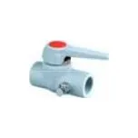 Pipelife Kohout PP-R 63 kulový nerozebíratelný s páčkou a výpustí vpravo 3295443404 (540626.01)