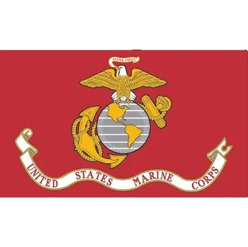 Vlajka Vlajka U.S. Marine Corps ČERVENÁ