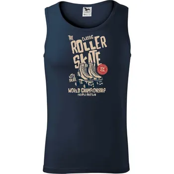 Roller Skate - Tílko pánské Core - S ( Námořní modrá (velmi tmavá - téměř černá) )