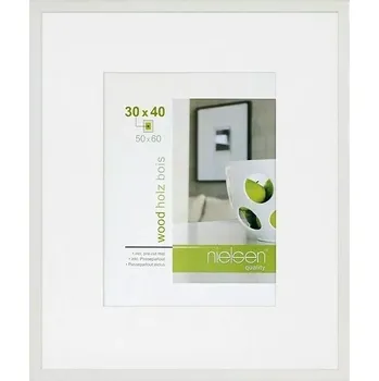 Fotoalbum Fotorámeček Apollo, 50 × 60 cm, dřevěný, bílý 8988027