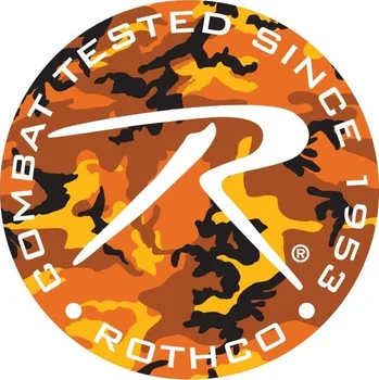 samolepka ROTHCO Samolepka brand ROTHCO kulatá ORANGE CAMO