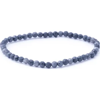 Náramek Milujeme Kameny Safír - náramek fazetovaný kulička NFK48 7008