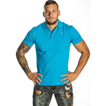 Pánské tričko Robe di Kappa AARAU polo M02-azurově modrá XL