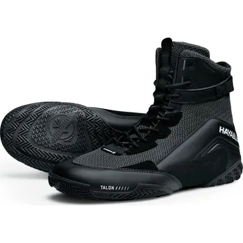 Boxerská obuv Boxerské boty Hayabusa Talon - černé