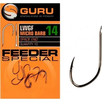 Rybářský háček Guru háčky Feeder Specialist Hooks 10 ks Varianta: vel. 14 (GLWGF14)