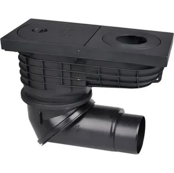 Kanalizační potrubí Hl lapač střešních splavenin DN110/125, PP/litina