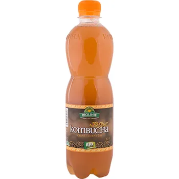 kombuchy Bioline Kombucha černý čaj bio 500 ml