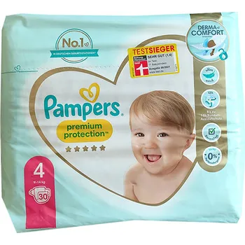 jednorázová plena Pampers Premium 4 9-14kg 30 ks