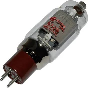 Elektronka BTB Vertrieb 572 B elektronka výkonová trioda 2400 V 250 mA Pólů: 4 Typ patice: UX-4 Množství 1 ks