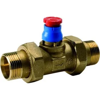Ventil Giacomini R291 ventil 1", zónový, dvoucestný, vnější závity, voda, mosaz