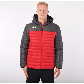Kappa LAMEZIO bunda šedá/červená 5XL