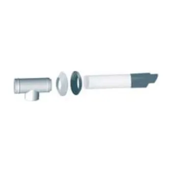 Kouřovod Baxi paket fasádního odkouření 60/100mm, revizní, plast/plast