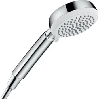 Hansgrohe CROMETTA 100 VARIO ruční sprcha pr. 100 mm, 4 proudy, EcoSmart, bílá/chrom