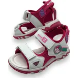 Cosmos Dívčí bílé sandály 07 Barva: Bílá, Velikost: 26