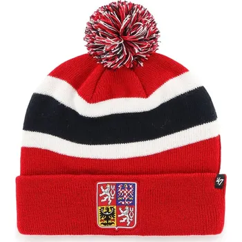Čepice Czech National Emblem Breakaway '47 CUFF KNIT ČERVENÁ OSFM