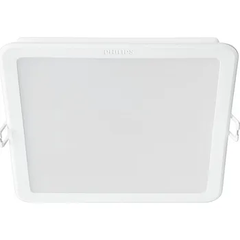 Žárovka LED Bodové zápuštěné svítidlo Philips Meson 8718696173701 hranaté 17W 16,5cm 6500K