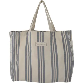 Nákupní taška Bloomingville Trina 82066000, nebově modrá