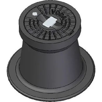 poklop Ostatní MB SVING 4056 poklop 270/190mm, šoupátkový, VODA, litina