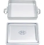 Krabička/box hliníková vodotěsná STŘÍBRNÁ