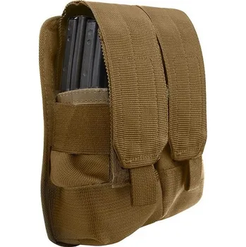 ROTHCO Pouzdro univerzální MOLLE na dva zásobníky COYOTE