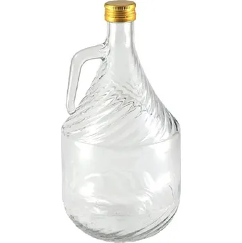 Sklenice Demižón 2l s úchytem sklo KLC