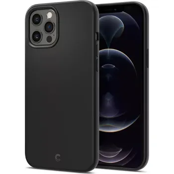 Telefonní příslušenství Pouzdro Spigen Cyrill Silicone Apple iPhone 12 Pro Max - Black