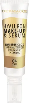 Make-up Dermacol Hyaluron Make-Up & Serum vyživující make-up SPF10 25 g