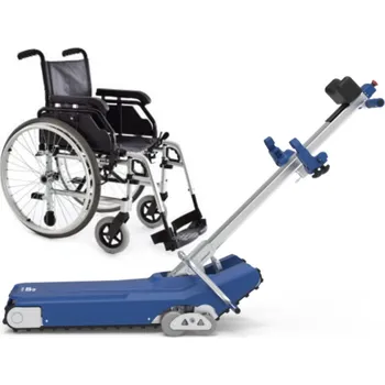 Pásový schodolez pro invalidní vozík TR250T s invalidním vozíkem 50 cm do 120 kg