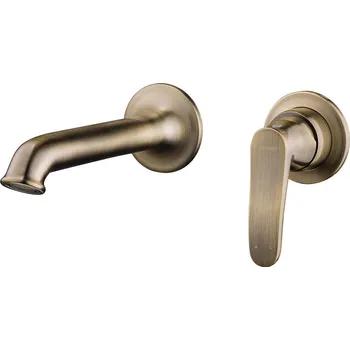 Vodovodní baterie Omnires Art Deco umyvadlová baterie pod omítku mosaz/antická hnědá AD5115BR