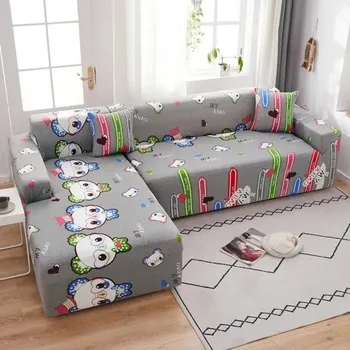 Napínací potah Elastický potah na pohovku či křeslo - různé barvy a vzory (3 sedadla) Barva: Big head bear