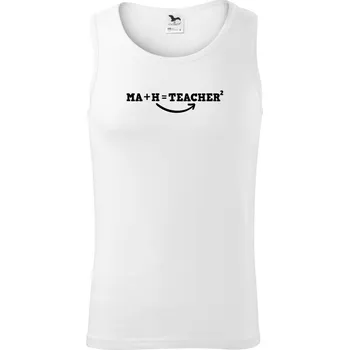 Ma h teacher - Tílko pánské Core - M ( Bílá )