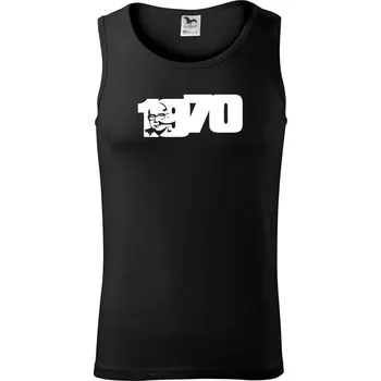 Pánské termoprádlo Husákovo dítě - 1970 - Tílko pánské Core - M ( Černá )